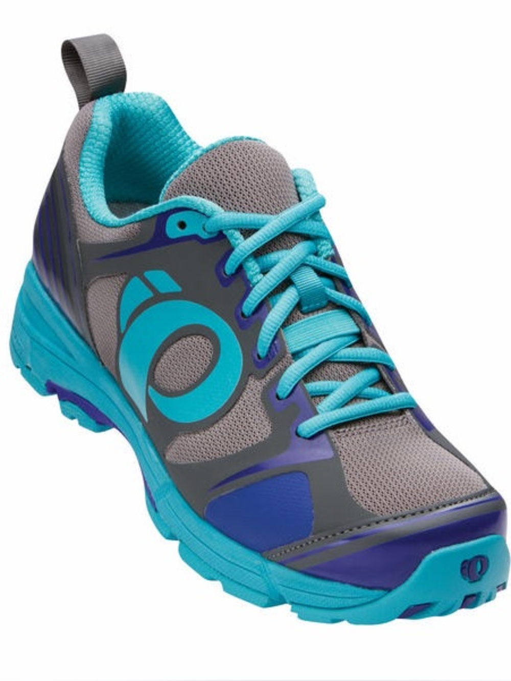 Pearl Izumi X-Road Fuel III Cycling Shoe with Clips Blue/Gray Women’s Size 6.5-7